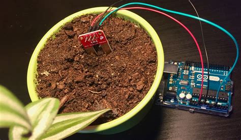 arduino soil moisture sensor working